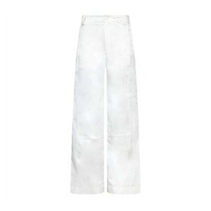 Lacoste Womens/Ladies Gabardine Pants / Cream